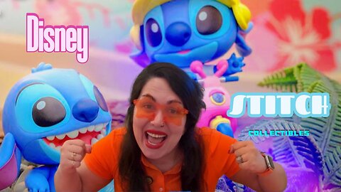 ✨ Unboxing Disney Stitch Collectibles! 🌺💙 First Video of 2025! 🎉