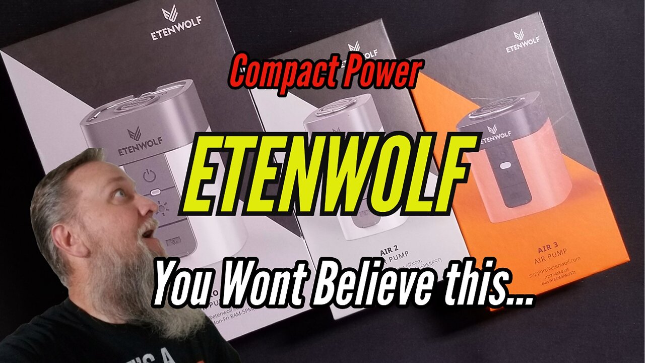 ETENWOLF Air Pump REVOLUTIONIZES Inflation!