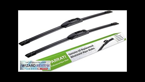 OEM QUALITY 26" + 18" PARRATI Premium All-Season Windshield Wiper Blades (Set Review