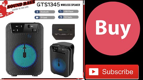 GTS-1345 Wireless Speaker #viral