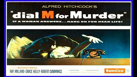 Dial M For Murder (Movie Trailer) 1954