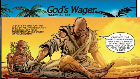 Bible Comics God's Wager The Story of JOB