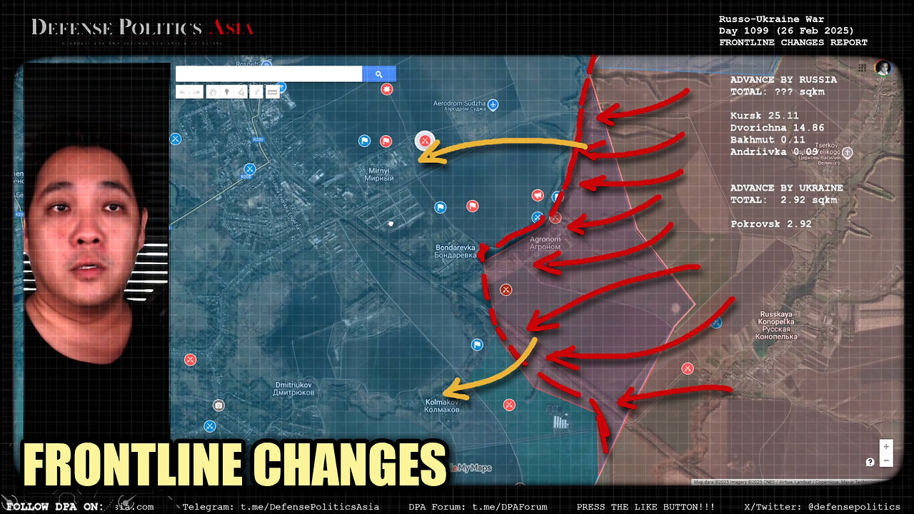 [ Ukraine Frontline Changes ] MASSIVE INTEL DROP : huge Russian moves in Kursk & Dvorichna Front