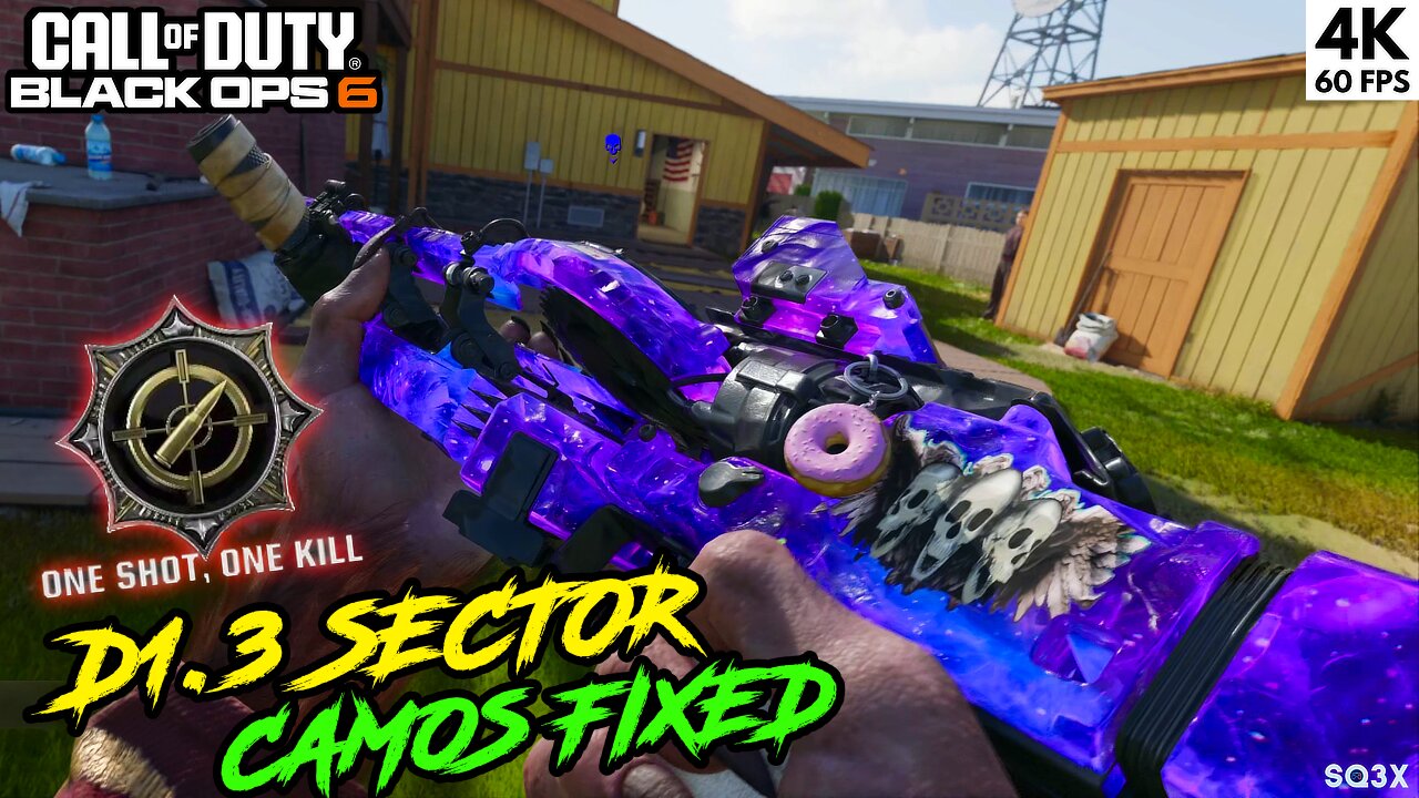 D1.3 SECTOR CAMOS FIXED 🔥 EASY DARK MATTER 🔥 CALL OF DUTY: BLACK OPS 6