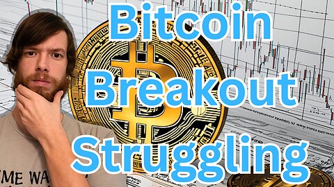 Bitcoin Breakout Struggling #crypto #grt #xrp #algo #ankr #btc