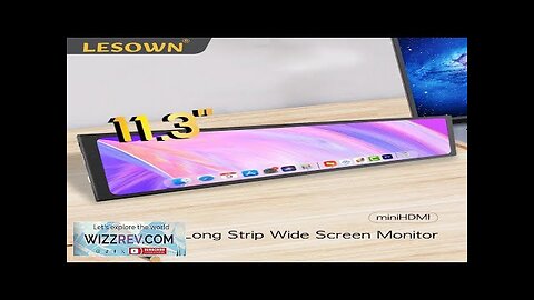 LESOWN Small Stretched Screen LCD Wide Bar Monitor 11.3 8.8 7.9 inch Review