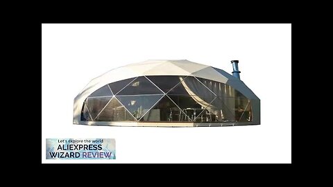 FEAMONT New Design 6M Customized Outdoor Igloo Geodesic Dome Hotel Glamping House Review