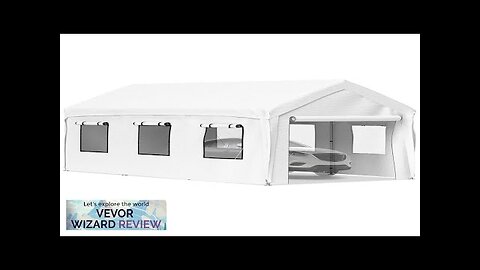 VEVOR 10 x 20 ft Carport Car Canopy Heavy Duty Garage Shelter Review