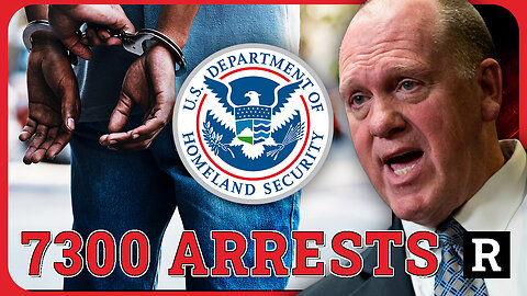 I.C.E. Arrests Over 7,300 Illegal Criminals in Just 7 Days—Why Did Democrats Let Them Stay? | Redacted News