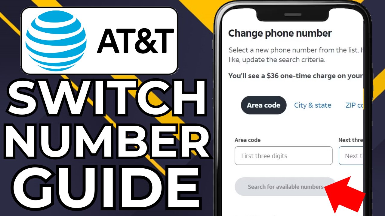 HOW TO CHANGE AT&T MOBILE NUMBER