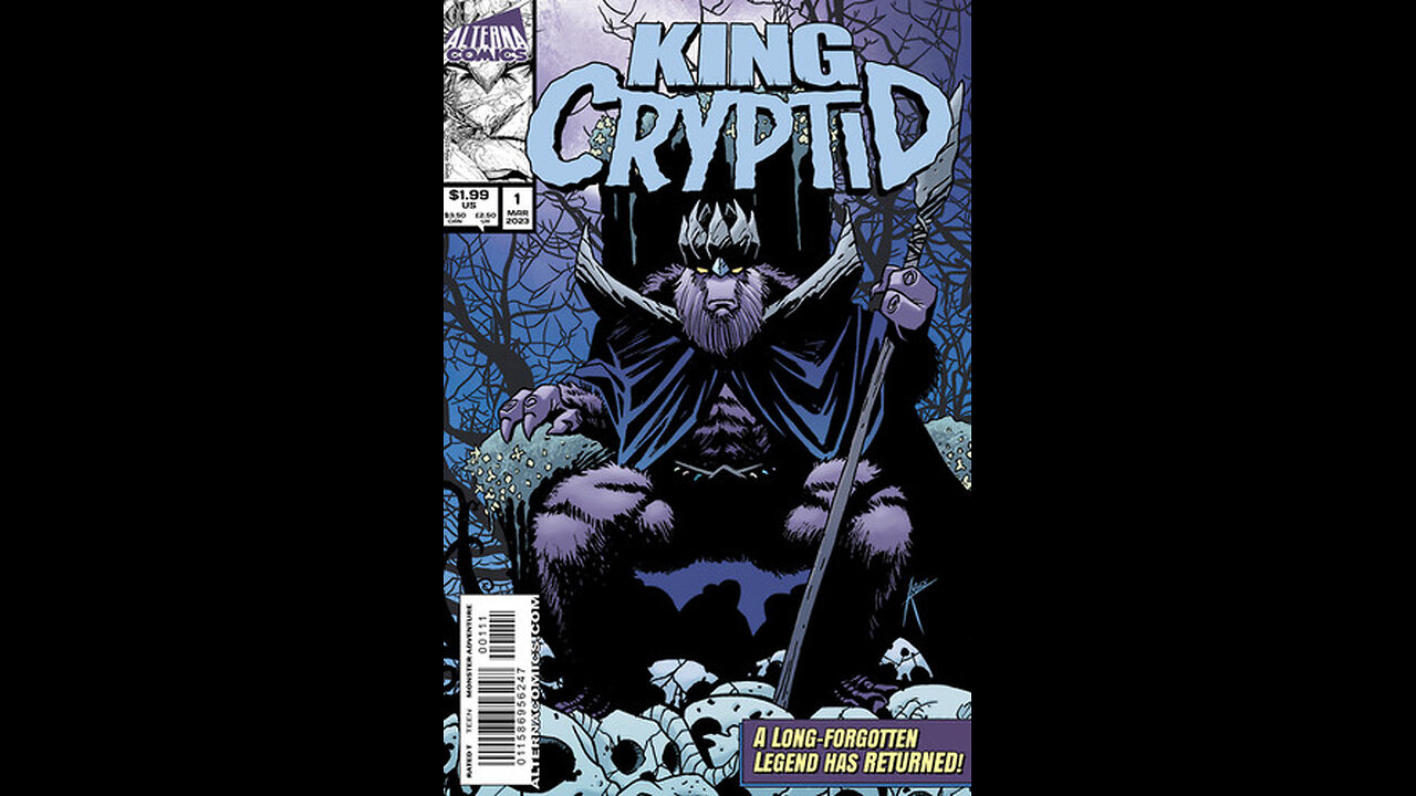 I Found the BEST King Cryptid Comics at Alterna Comics!