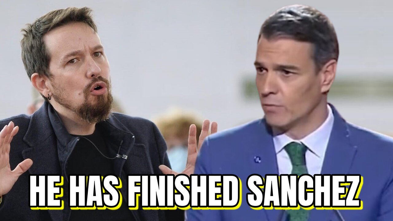 Pablo Iglesias FINISHES Sánchez and predicts HIS REPLACEMENT in the PSOE