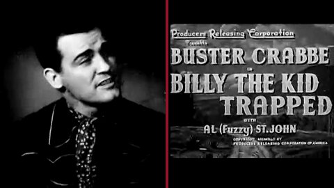 🏇Buster Crabbe | Billie The Kid Trapped (1942) | Classic Western Movie