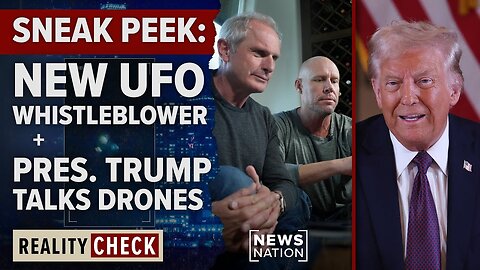 New UFO/UAP Whistleblower Describes "Egg-Shaped" Object NOT From Earth, President Trump Pledges Drone Report, and More! | NewsNation