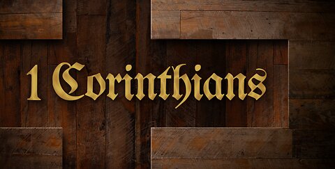 Bible study on the Book of 1 Corinthians "Why would you Compromise?" (ch 5)