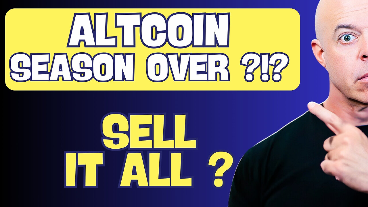 Altcoin Season OVER !? Not Quite! The Crypto Market’s Still Hibernating—Here’s Why