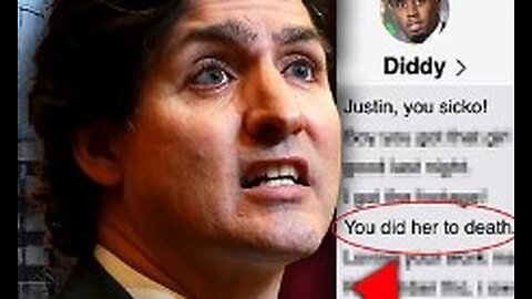 JUSTIN TRUDEAU Prime Minister of CANADA - DIDDY Blackmail Tapes
