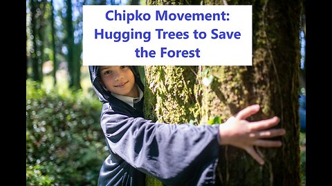 Chipko Movement: Hugging Trees to Save the Forest