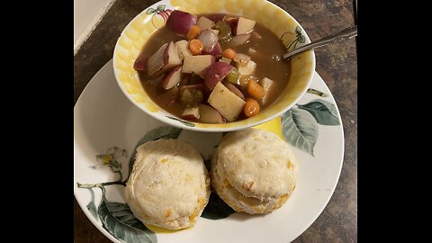 Garlic Cheddar Biscuits