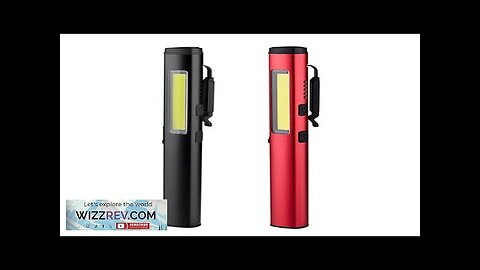 Bikight Magnetic LED Work Flashlight Pen Light USB Rechargeable Emergency Mini Torch Review