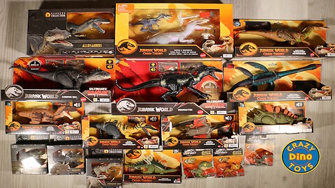 Unboxing 17 New Jurassic World Chaos Theory Dinosaur Toys 2025 Darius & Baryonyx Peril Pack @Target