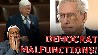 STRUGGLING Democrat SUFFERS MENTAL MALFUNCTION During Trump Deranged Rant On House Floor!