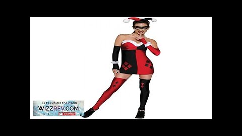 Harley Quinn Adult Womans Dress Costume Small Review