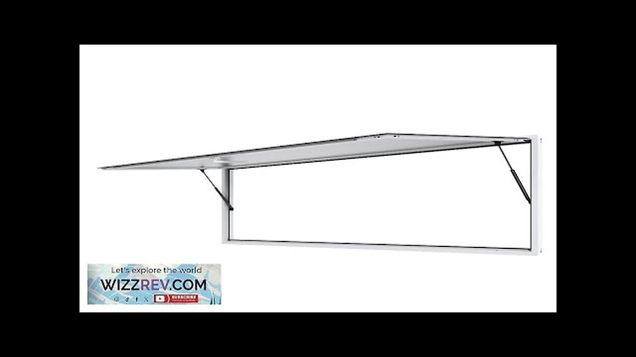 VEVOR Concession Window 96"x36" Aluminum Alloy Food Truck Service Window with Awning Review