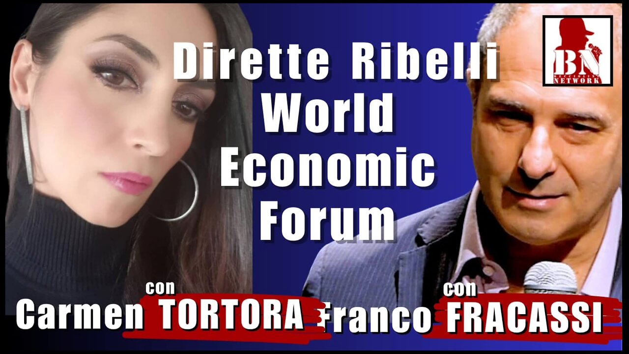 FRANCO FRACASSI: il World Economico Forum con Carmen TORTORA