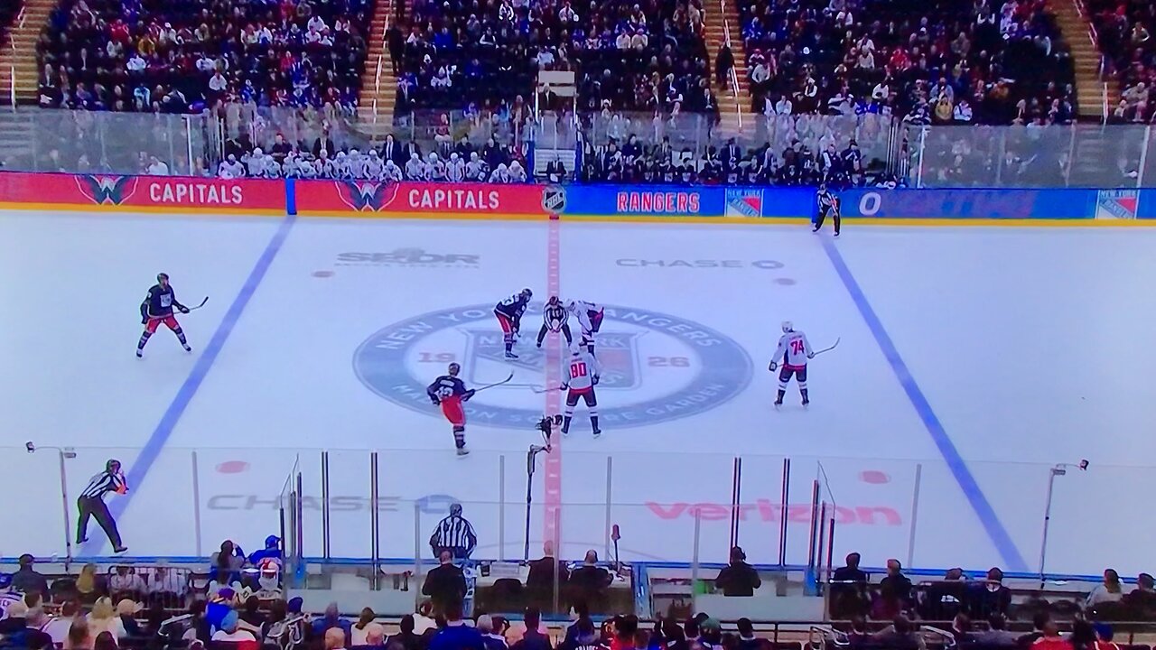 Capitals vs. Rangers overtime