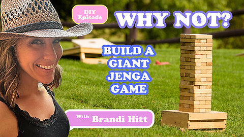 WHY NOT: Build A Free Giant Jenga Game