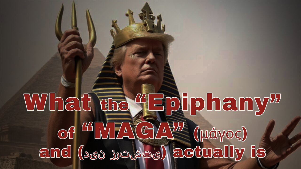 What the Epiphany of MAGA Really is!