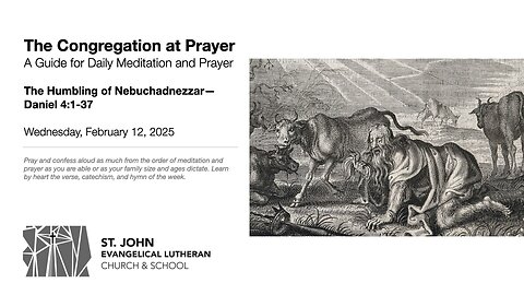 The Humbling of Nebuchadnezzar—Daniel 4:1-37