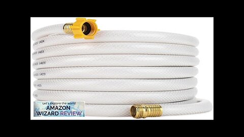 Camco TastePURE 25-Ft Water Hose RV Drinking Water Hose Contains No Review