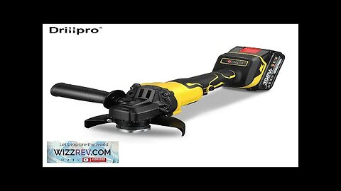 Drillpro 388VF 1280W 8500rpm 3 gears 125mm Brushless Lithium Electric Angle Grinder Review