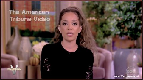 "Like Looking at Unicorns": "The View" Co-Host Dehumanizes Black Republicans [WATCH]