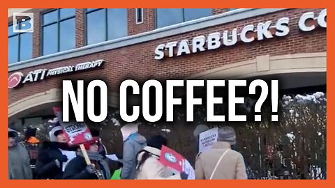 "No Contracts, No Coffee!" Workers Protest Starbucks, Demanding New Contracts