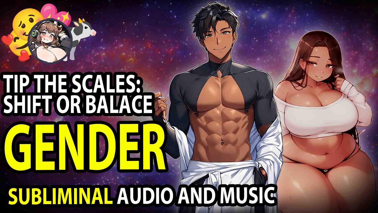 ⚖️♂️ TIP THE SCALES: GENDER ♀️⚖️ MTF, FTM, Non-Binary Shifting Subliminal and Music 💖🎶🐄