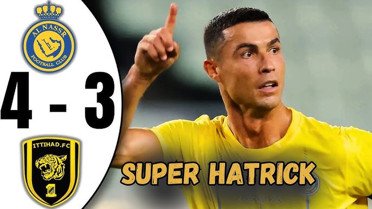 Ronaldo BACK 💥 Al Nassr vs Al Ittihad 4-3 - All Goals & Highlights - 2025