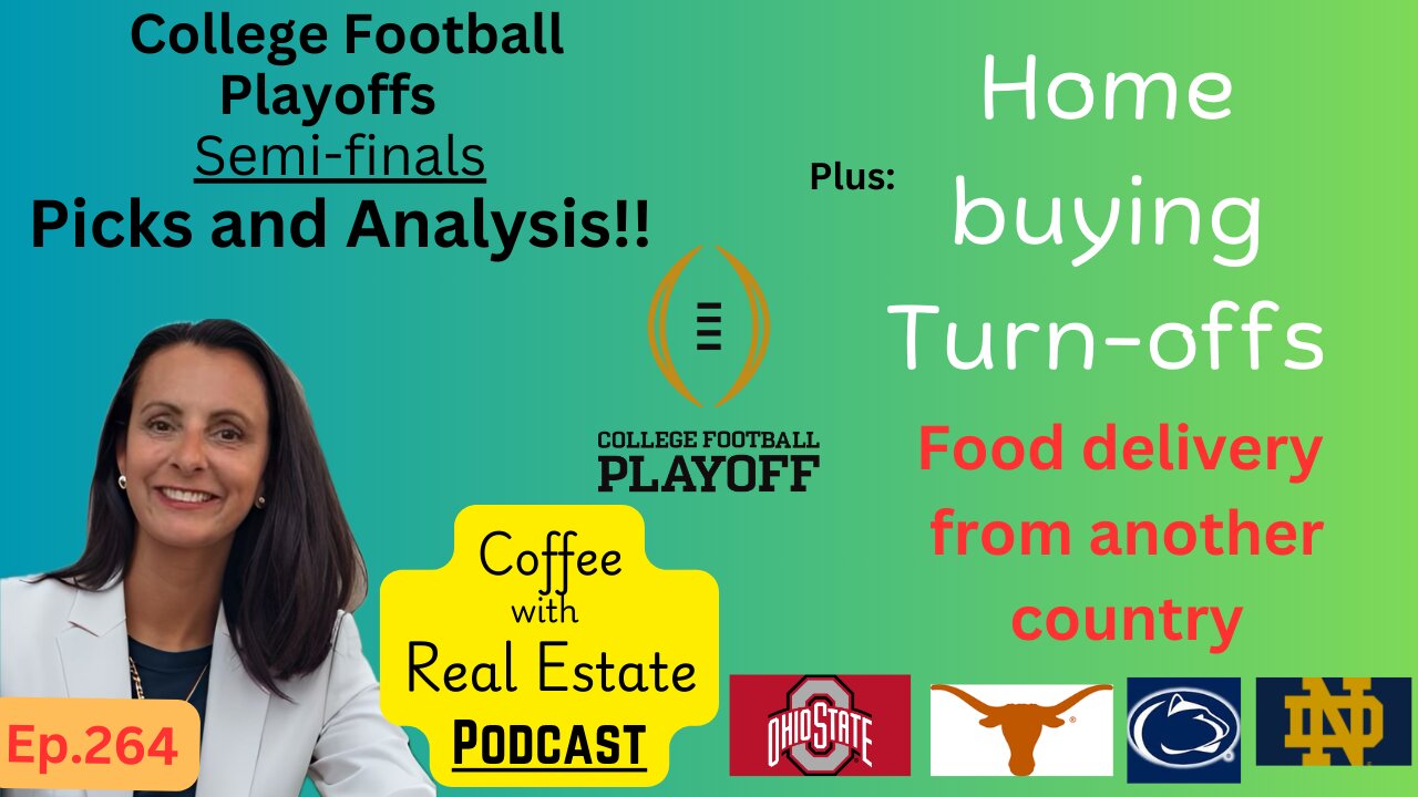 Avoiding Home Buyer Pitfalls, CFP Analysis, and International Food Delivery