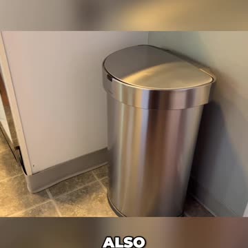Unboxing the Best 45L Stainless Steel Simplehuman Trash Can