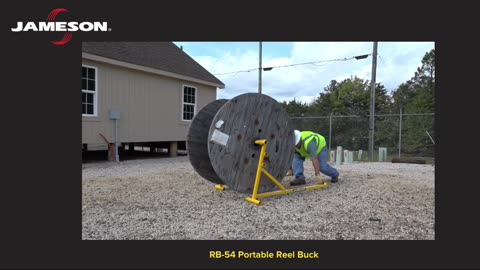 The Jameson Portable Reel Buck is your job site MVP