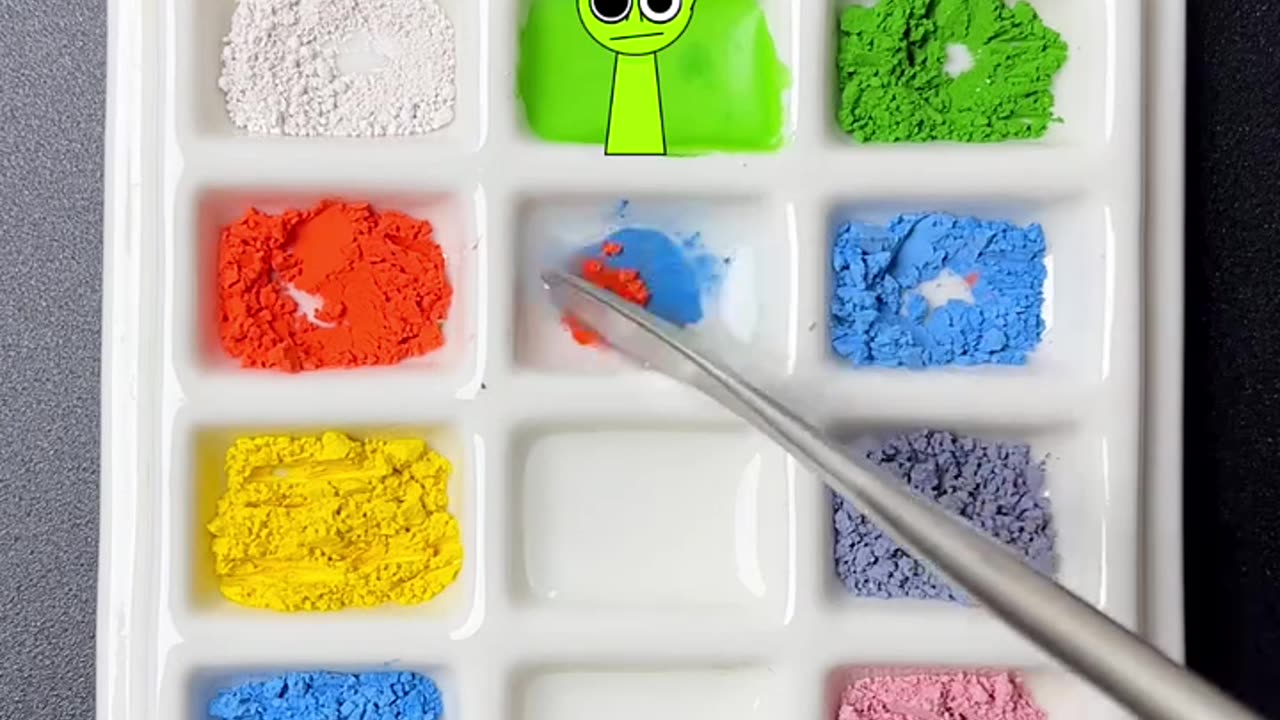 Satisfying sprunki colour Mixing