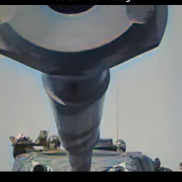 M46 Patton with tiger paint 🎨 1951 🎥 #ColourizedFootage