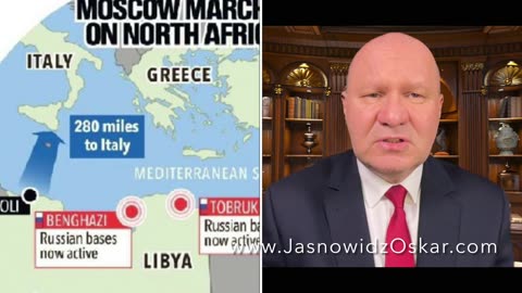 Tajny plan Putina w przyszłości ataku na Europę. Nowe bazy w Libii. Rosja zabiera diamenty i złoto.