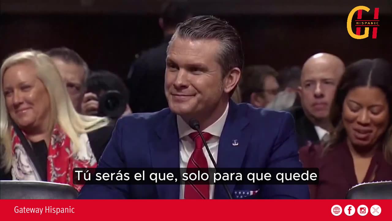 Pete Hegseth, appeared before the Senate Armed Services Committee.