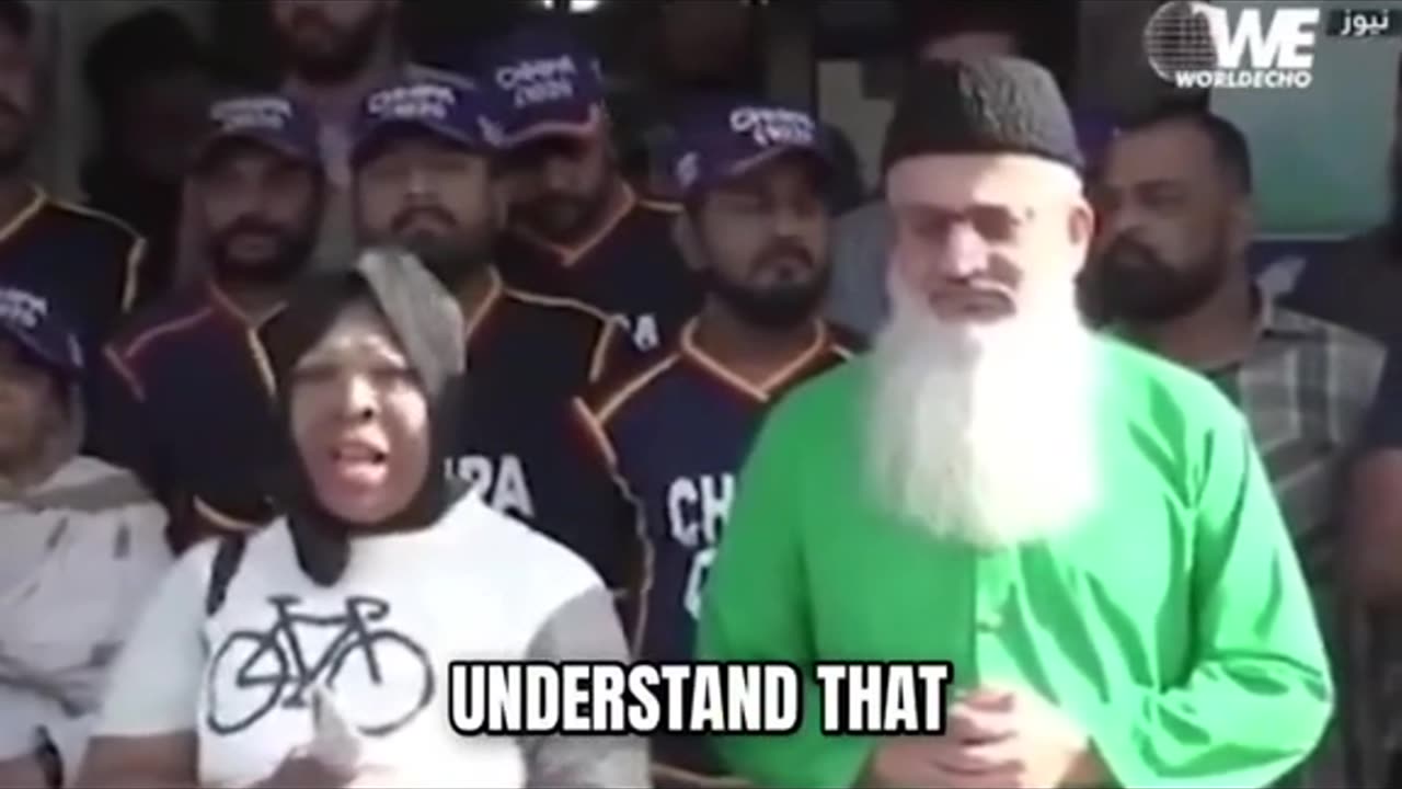 American woman in Pakistan