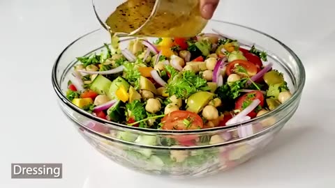 Mediterranean Chickpea Salad Recipe!