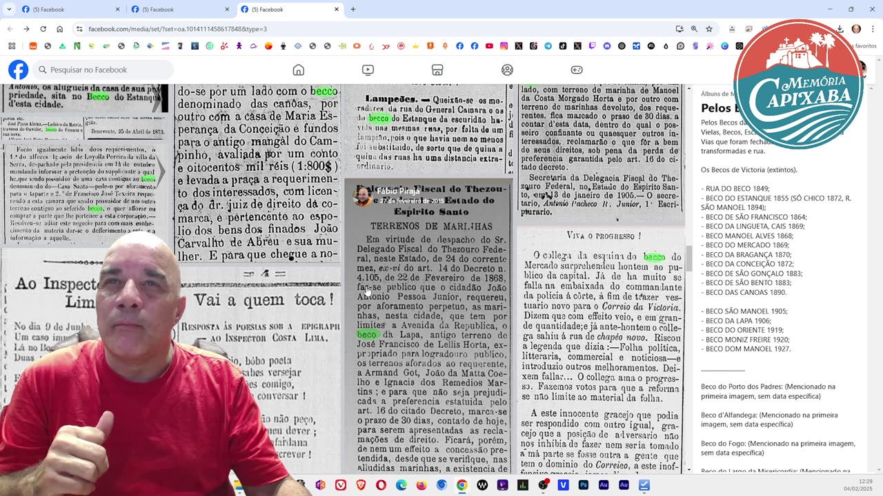 Pelos Becos da Victoria