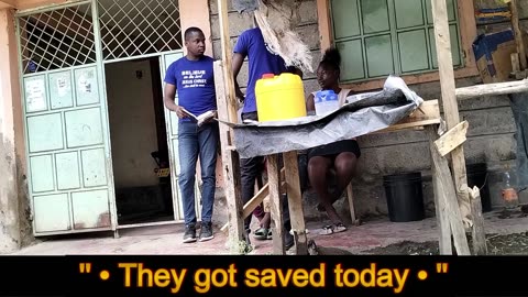 They got saved today